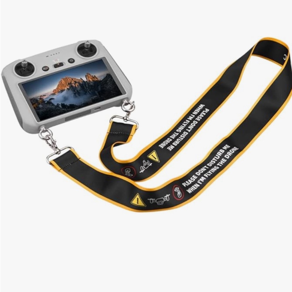 DJI Black and Yellow Belt Bag